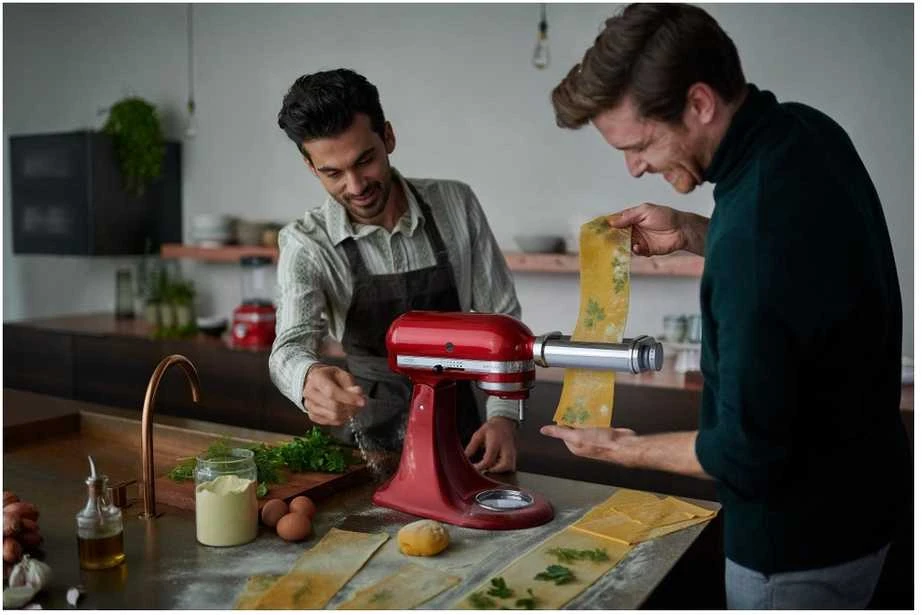 Virtuvinis kombainas KITCHENAID 5KSM175PSECA Artisan Elegance, Raudonos spalvos