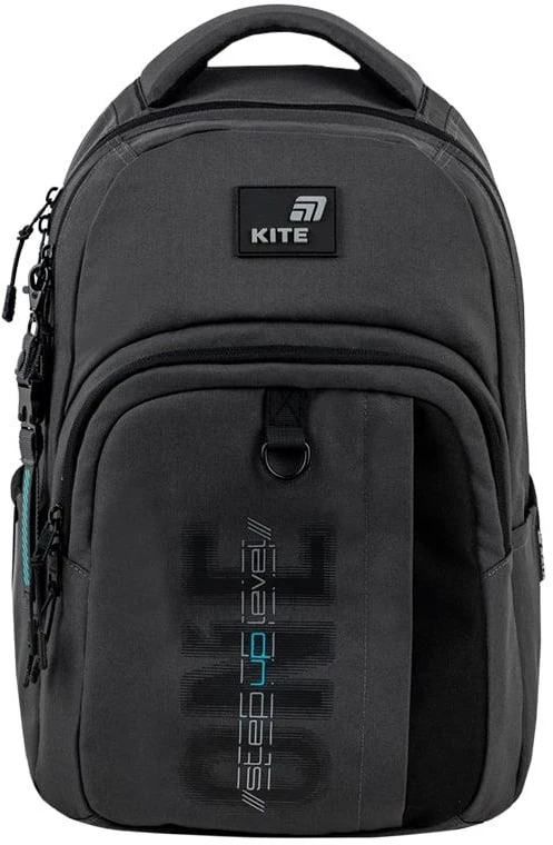 Mokyklinė kuprinė „Kite“ K26-2578M-3. pilkos sp.. 29x17x42 cm
