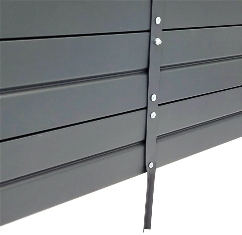 Meistro Kodas Pakelta lysvė KLASIKA GARDEN, RAL7016 (antracito), cinkuotas metalas, 150x75x30 cm