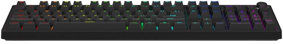 Klaviatūra SAVIO STYX Mekanisk tastatur Outemu Peach Silent, Hot Swap, RGB