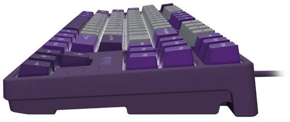 FURY Kanabo K2 Klaviatūra žaidimams US baltas backlight mechaninė pilkas-violetinė