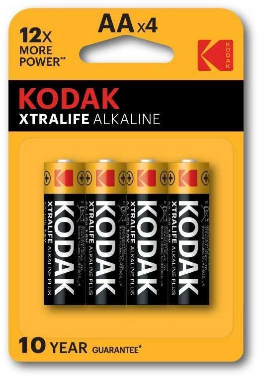 KODAK Xtralife LR6 (AA) 4 pak. Elementai