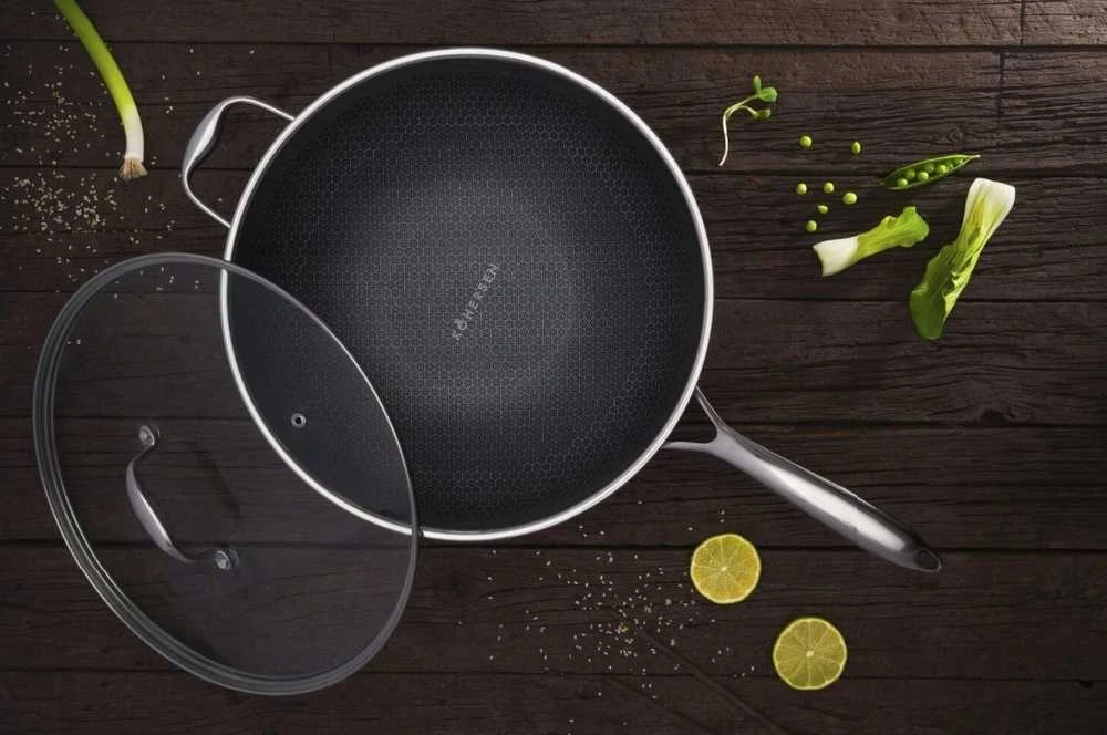 Keptuvė - Kohersen Juodas Cube 32cm Wok