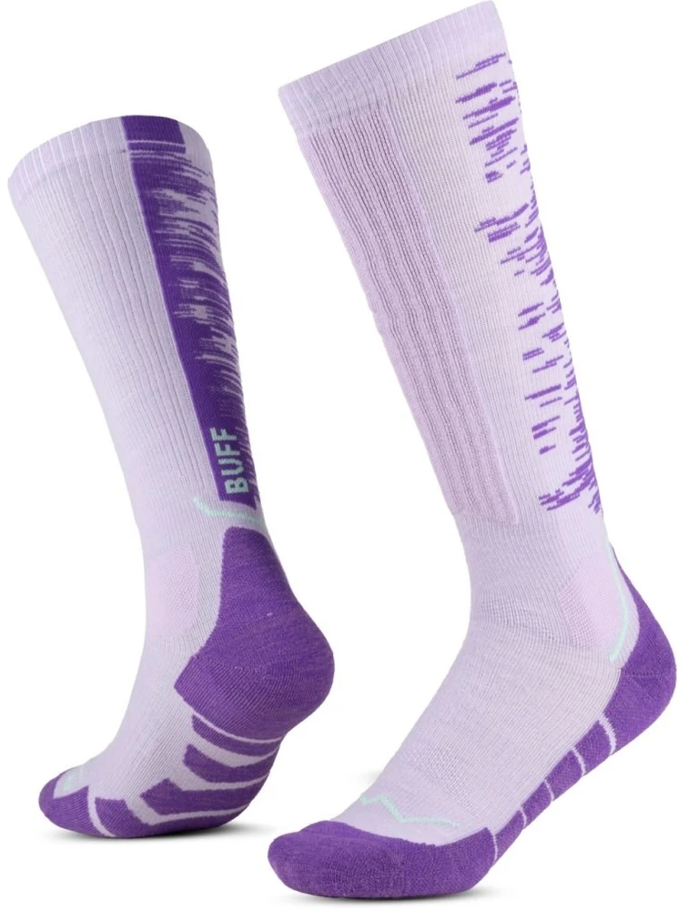 BUFF Merino HW kojinės virš blauzdos HWO2, alyvinė L