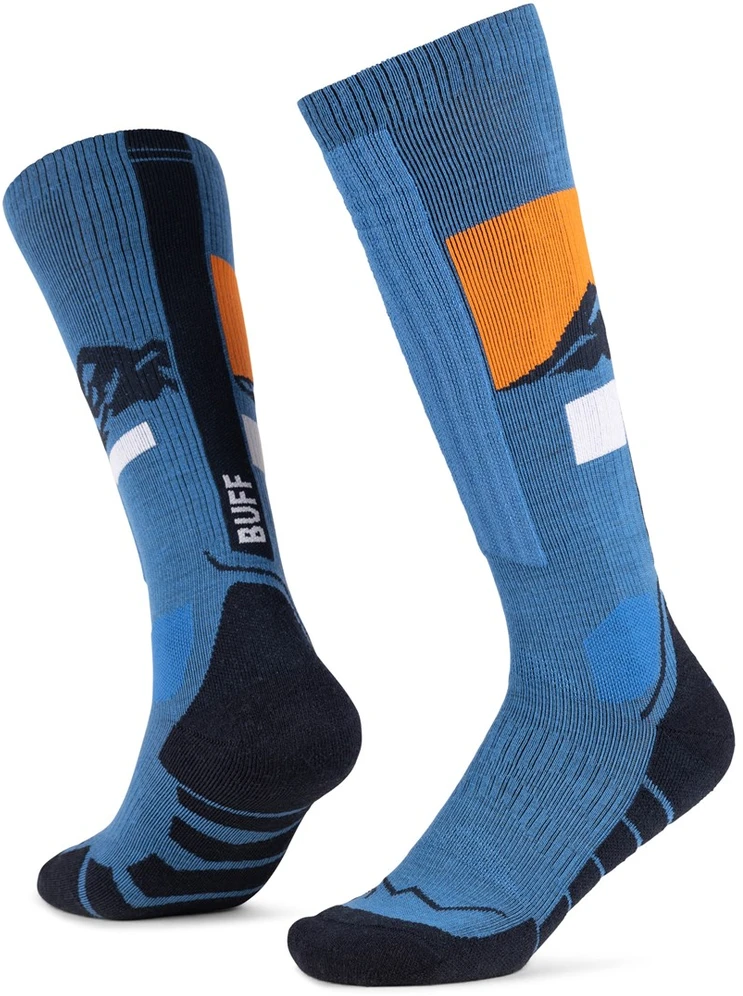 BUFF Merino HW Over The Socks HWO1 Royal Socks, Mėlyna L