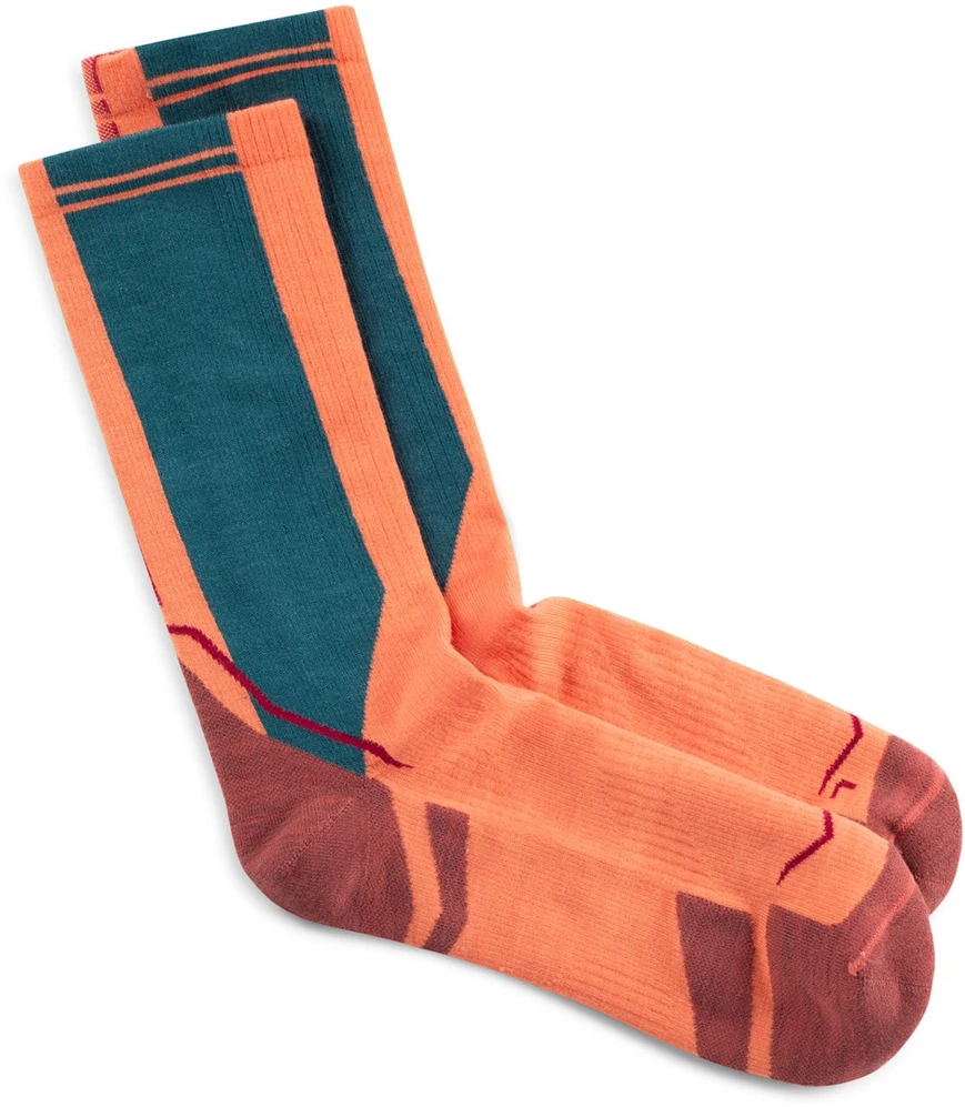 BUFF Merino Lightweight Crew Sock LWC4 Socks, Oranžinis L