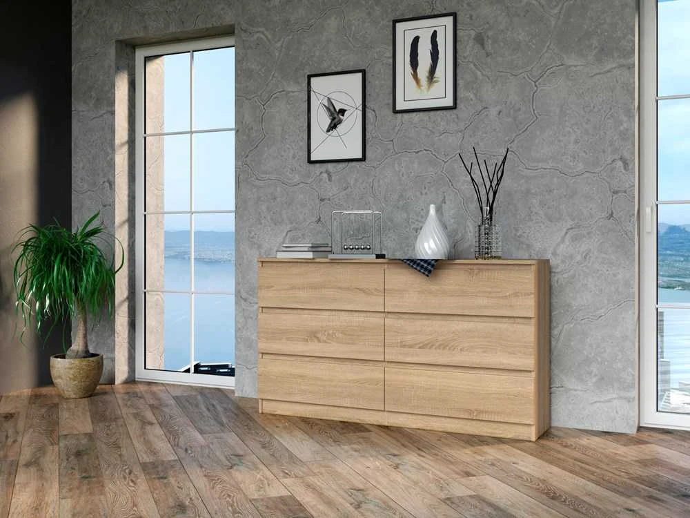 Top E Shop Baldų Komoda - Topeshop M6 140 Son 2x3