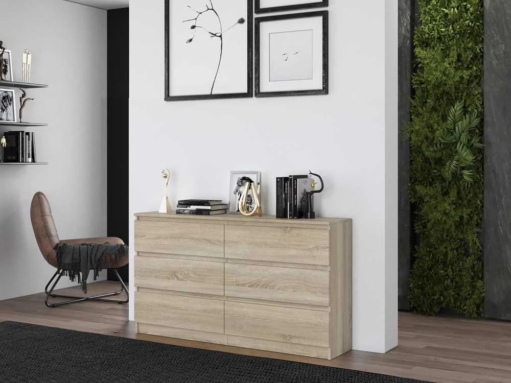 Top E Shop Baldų Komoda - Topeshop M6 140 Son 2x3