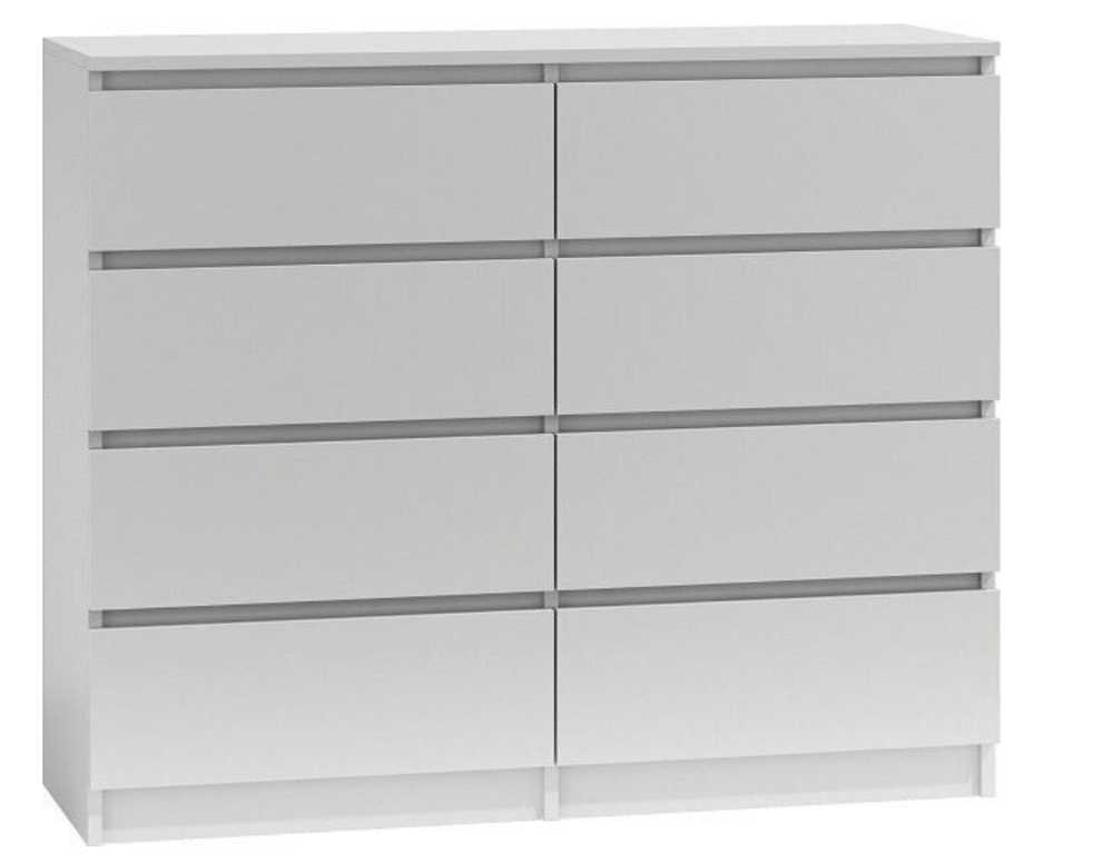 Top E Shop komoda - Topeshop M8 120 Balta