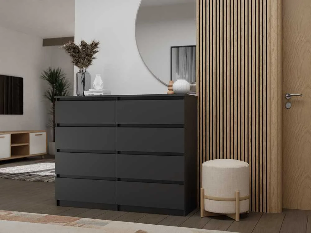 Top E Shop Baldų Dėžė - Topeshop M8 120 Juoda
