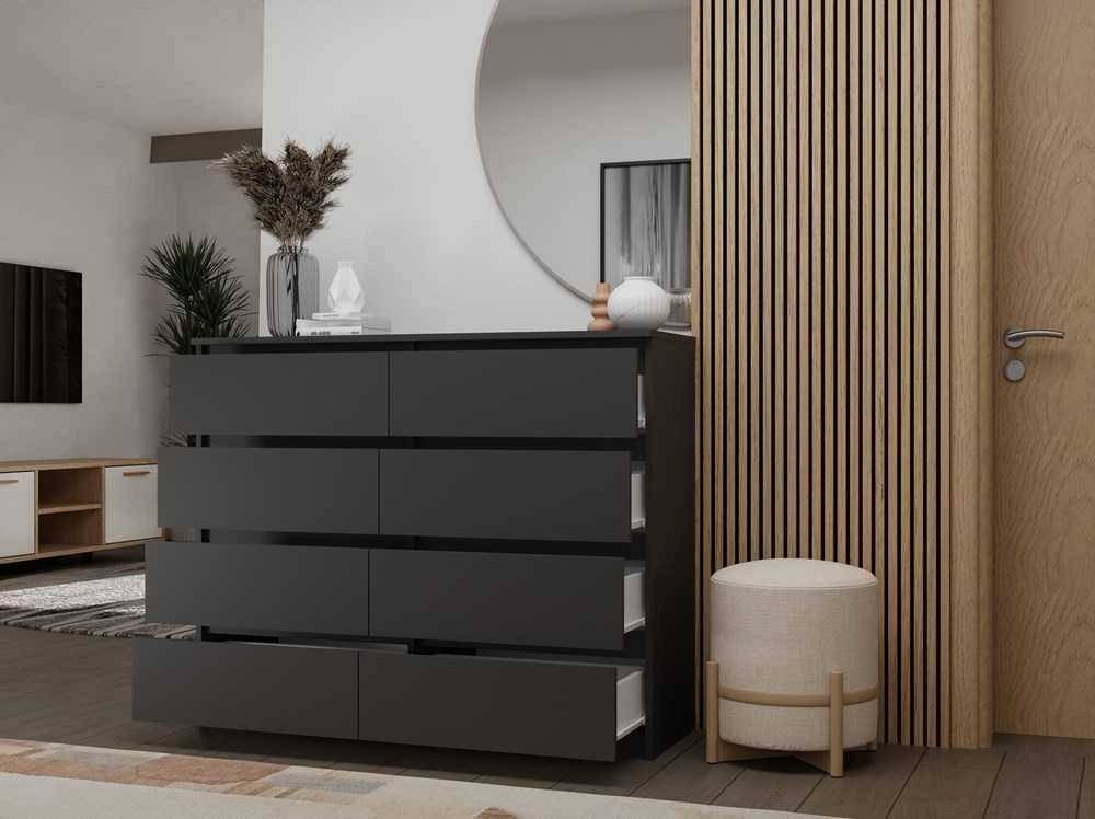 Top E Shop Baldų Dėžė - Topeshop M8 120 Juoda
