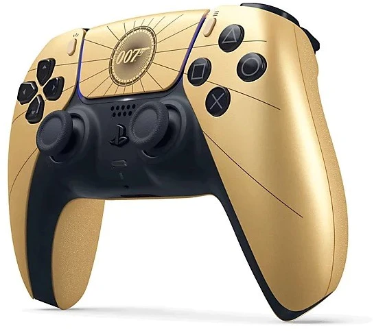 „Sony PlayStation 5 DualSense“ belaidis valdiklis, riboto leidimo – „007 First Light™ Gold“