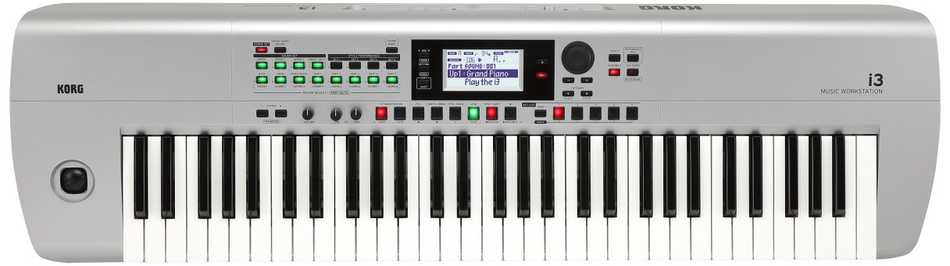 Sintezatorius Korg i3 juodas
