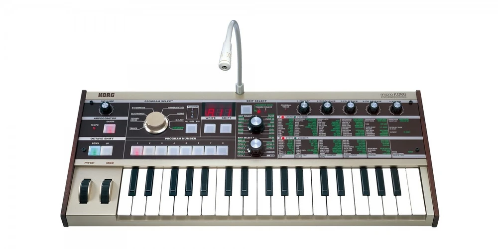 Korg microKORG Analoginis sintezatorius 37 pilka