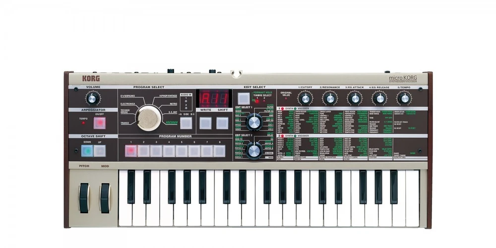 Korg microKORG Analoginis sintezatorius 37 pilka
