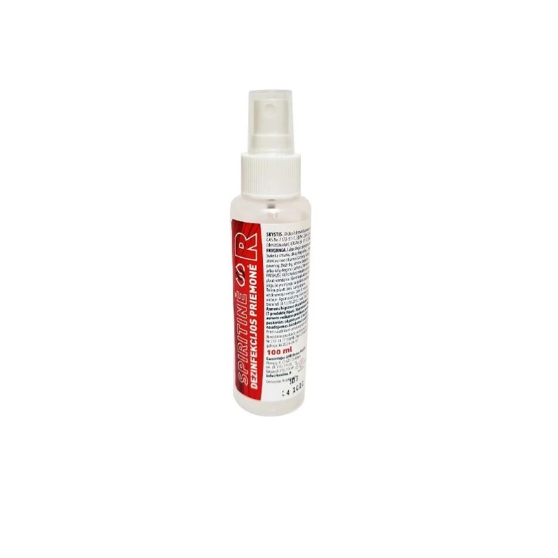 Koslita Spiritinė rankų dezinfekcijos priemonė su purkštuku, 100 ml