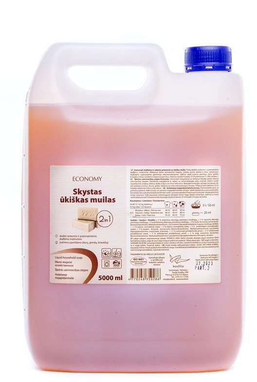 Koslita Skystas ūkiškas muilas Economy, 5L