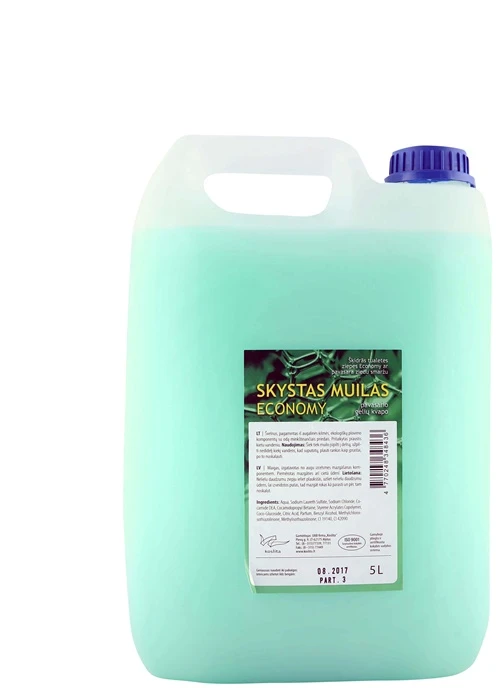 Koslita Skystasis muilas ECONOMY, 5 l, pavasario gėlių kvapo