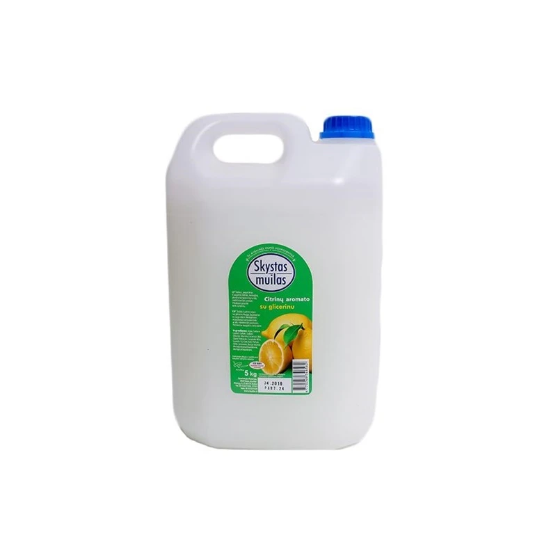 Koslita Skystasis muilas su glicerinu, 5 l, citrinų kvapo