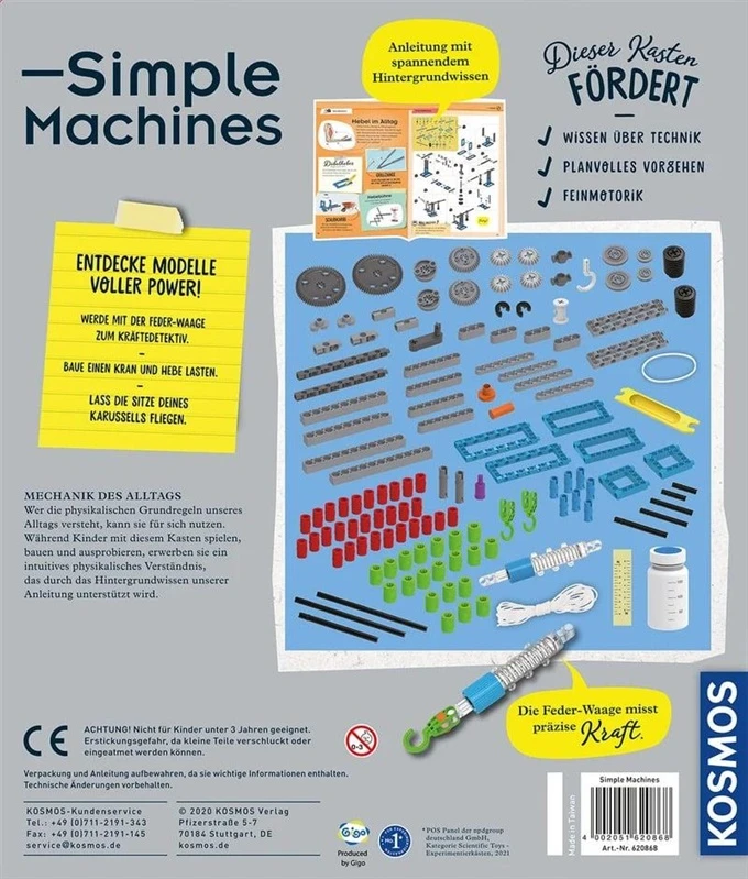 KOSMOS CREATIVE SET SIMPLE MACHINES