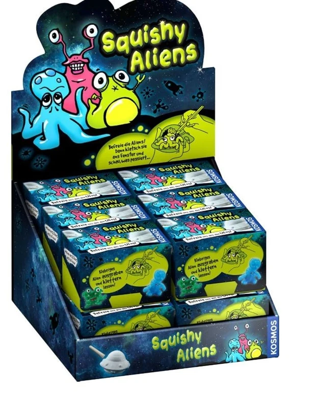 KOSMOS SQUISHY ALIEN EXCAVATION TOY