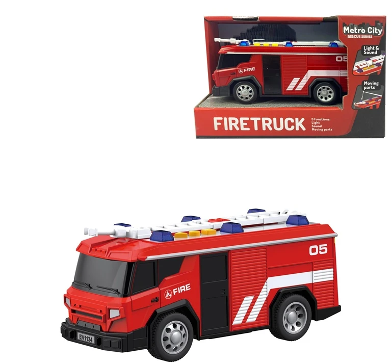 Krass Žaislinė gaisrinė mašina Rescue Series 42-WY1134, raudona