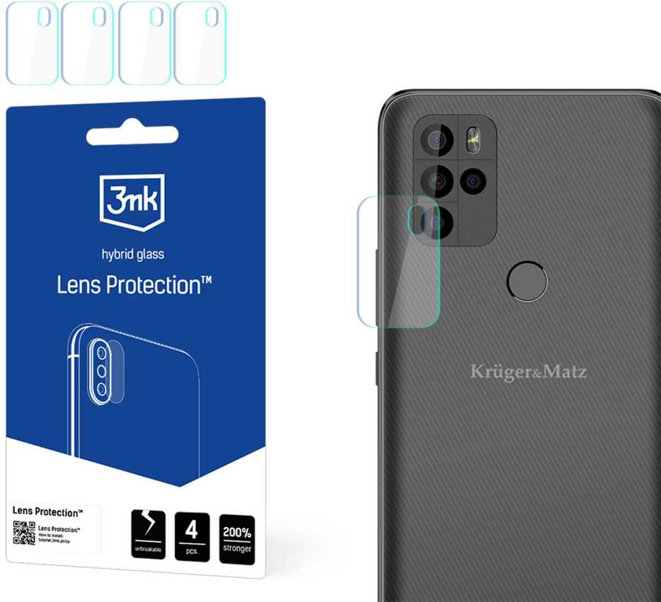 Kruger & Matz Live 10s - 3mk Lens Protection