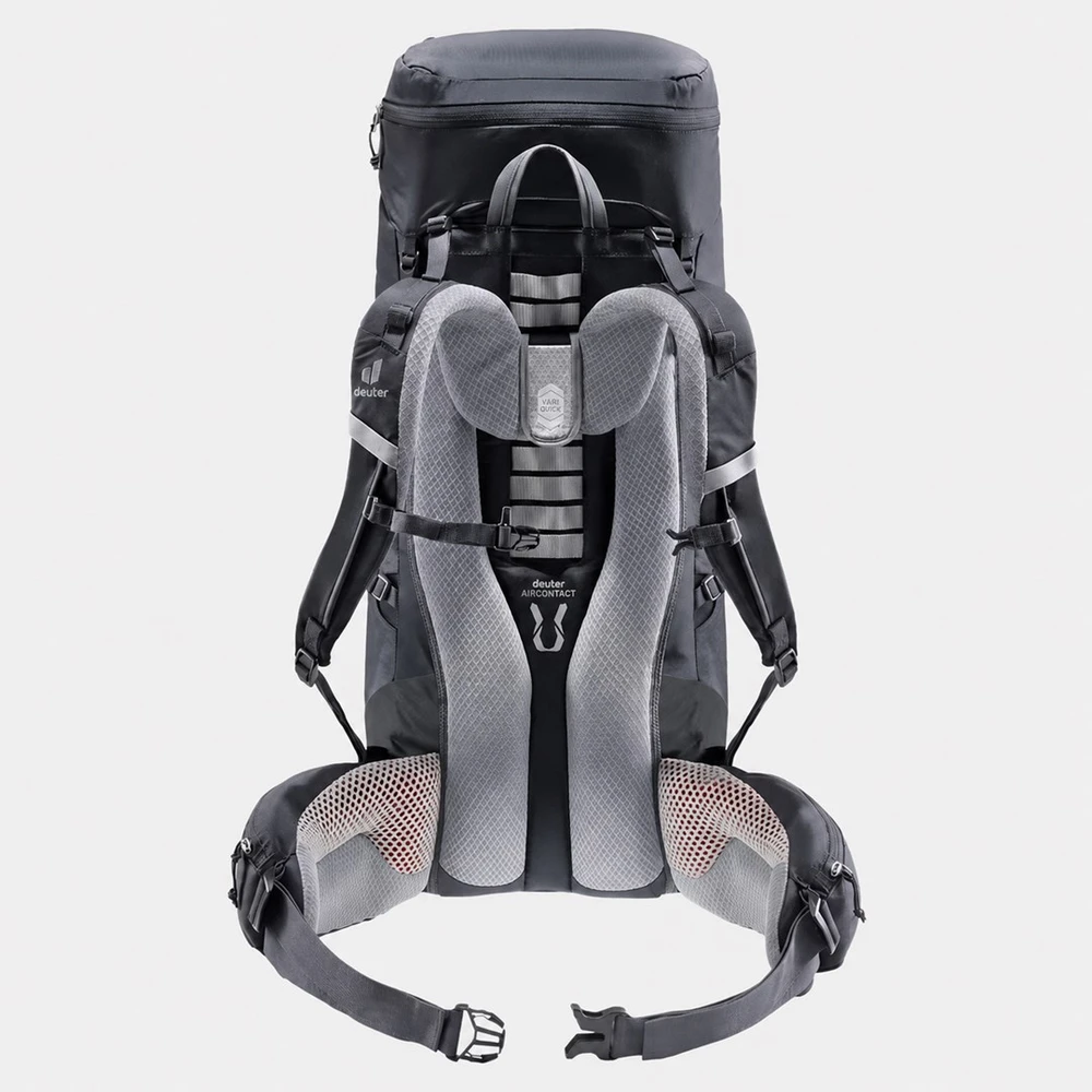 Deuter Aircontact Lite 40 + 10 Backpack juodas pilkas