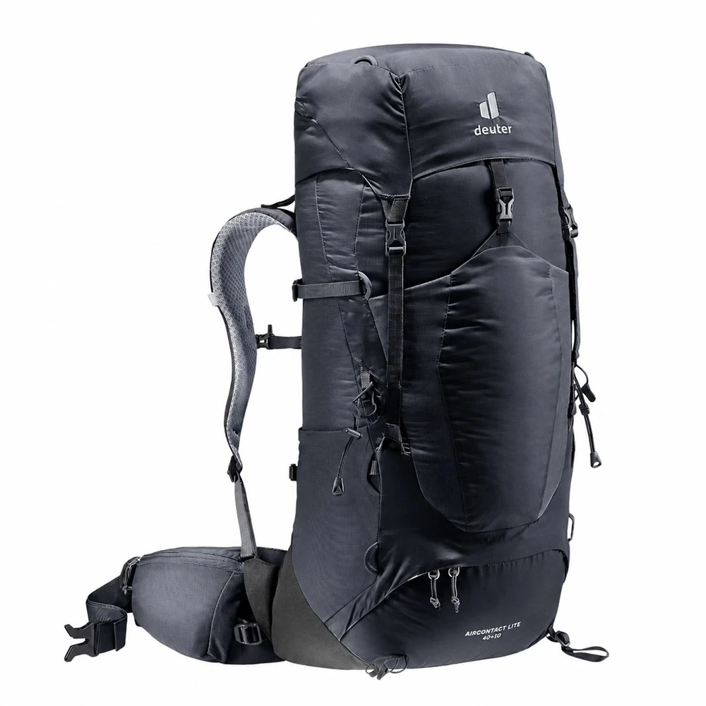 Deuter Aircontact Lite 40 + 10 Backpack juodas pilkas