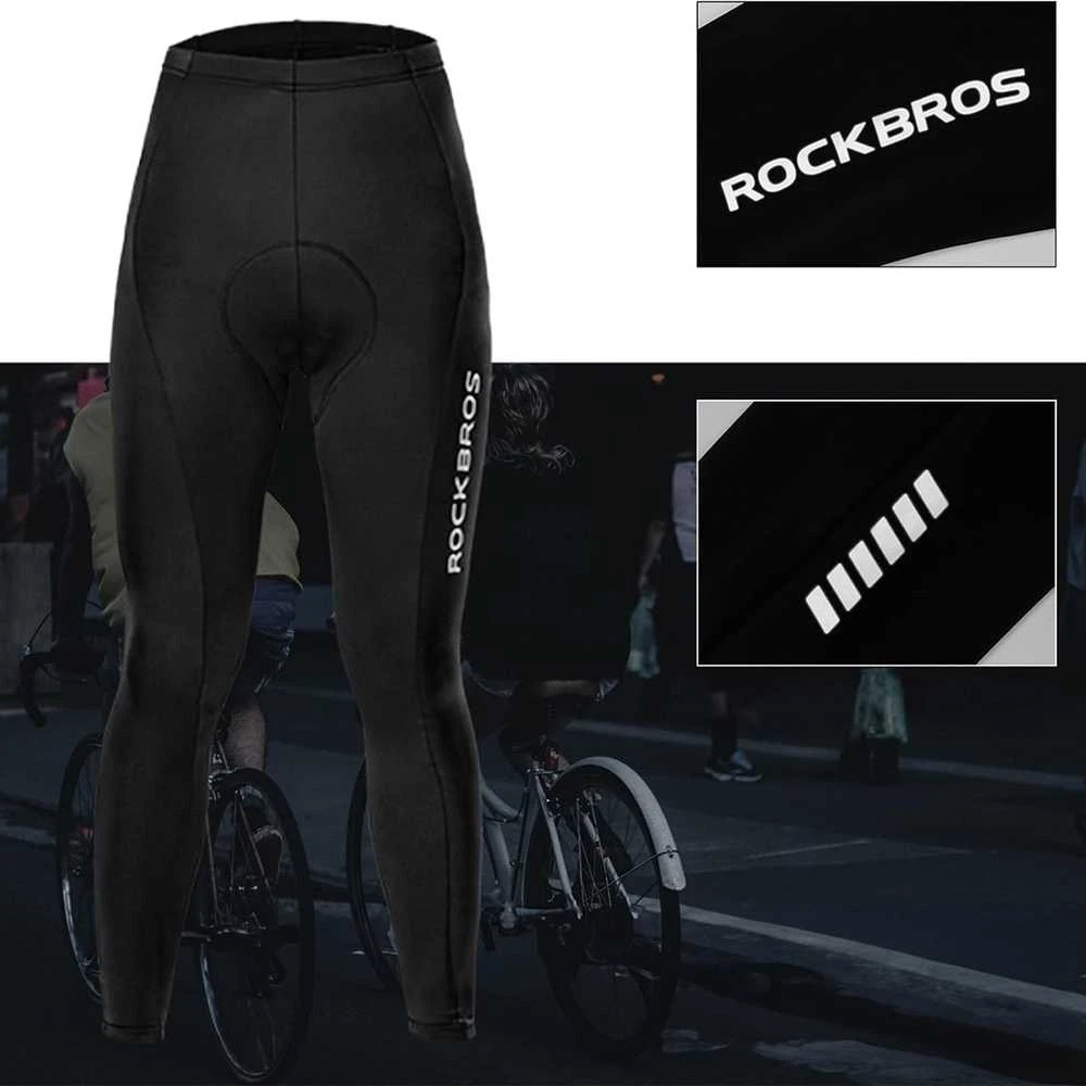 Rockbros RK20044XL kvėpuojančios dviratininko kelnės su XXXXL paminkštinimu - Juodas