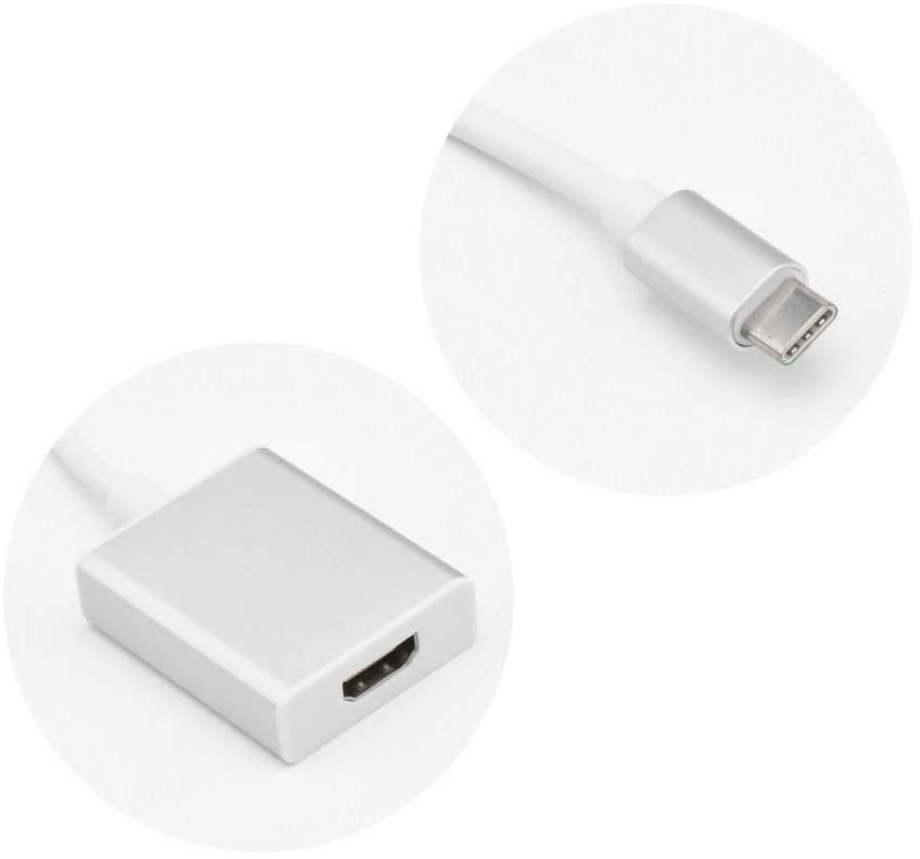 Oem Laidas HDMI (moteris) iki C 3.1 tipo (vyriškas) Plug & Play 4K