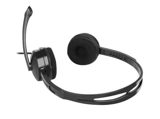 Universalios kompiuterinės ausinės su mikrofonu Natec CANARY NSL-1295, Juodos