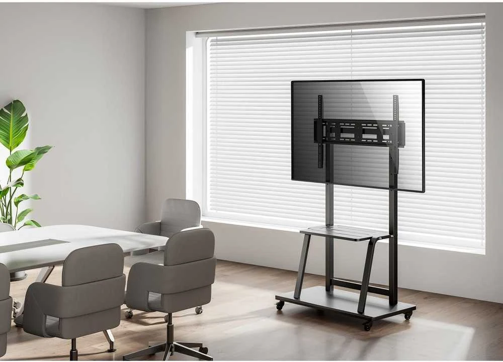 Laikiklis Mobilus LCD/LED televizoriaus stovas ART S-13 37–100 colių, 150 kg