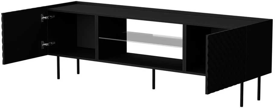 Laikiklis Cama Meble Cama EF LUCCA TV cabinet 180x40x59 juodas