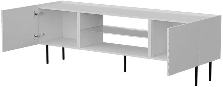 Laikiklis Cama Meble Cama EF LUCCA TV cabinet 180x40x59 baltas