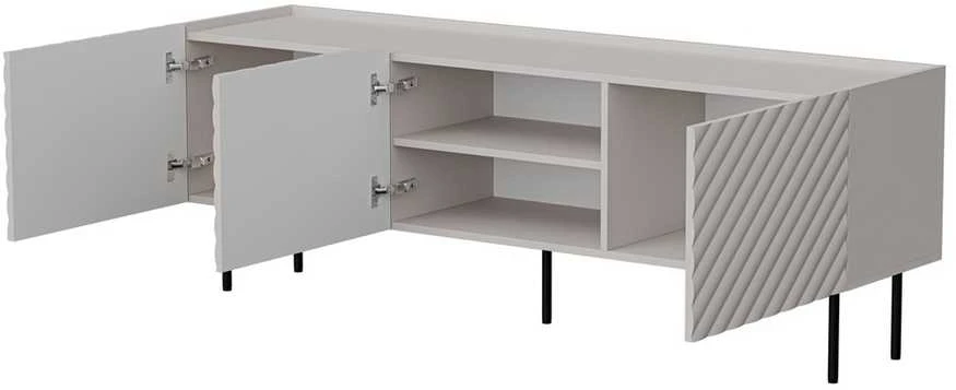 Laikiklis Cama Meble Cama LUCCA 3D TV spintelė 165x40x59 kašmyras
