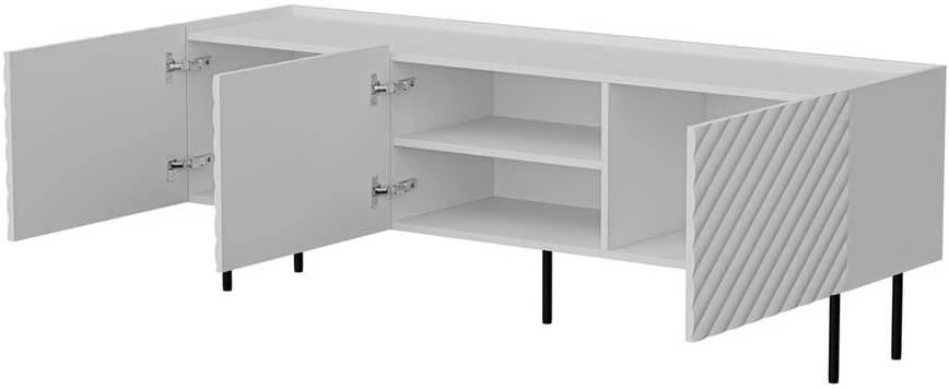 Laikiklis Cama Meble Cama LUCCA 3D TV cabinet 165x40x59 baltas