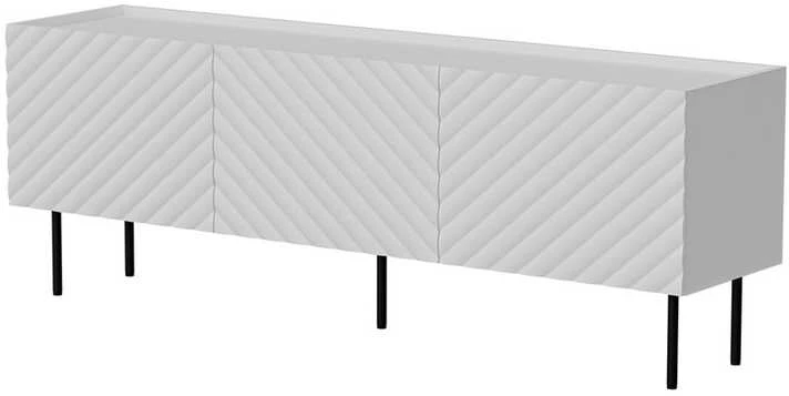 Laikiklis Cama Meble Cama LUCCA 3D TV cabinet 165x40x59 baltas