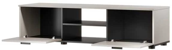 Laikiklis Cama Meble Cama SOHO TV cabinet 140x43x37 cashmere + juodas