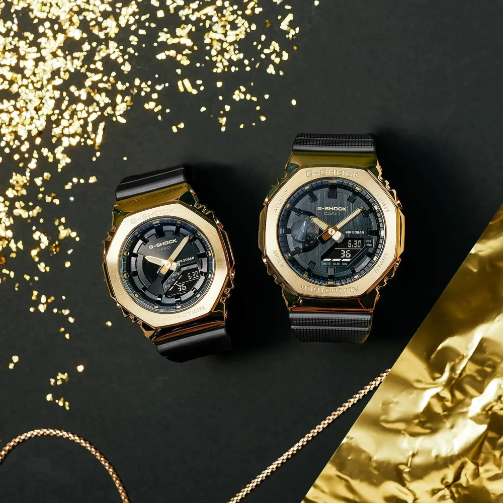 Laikrodis Casio G-SHOCK ORIGIN GM-2100G-1A9ER METAL COVERED