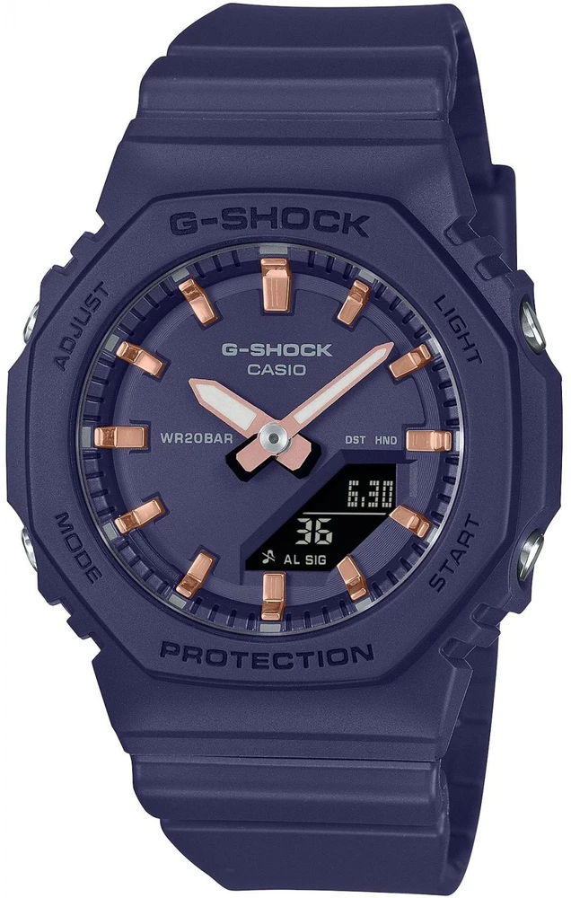 Laikrodis Casio G-Shock analoginis-skaitmeninis moteriškas GMA-P2100M-2AER