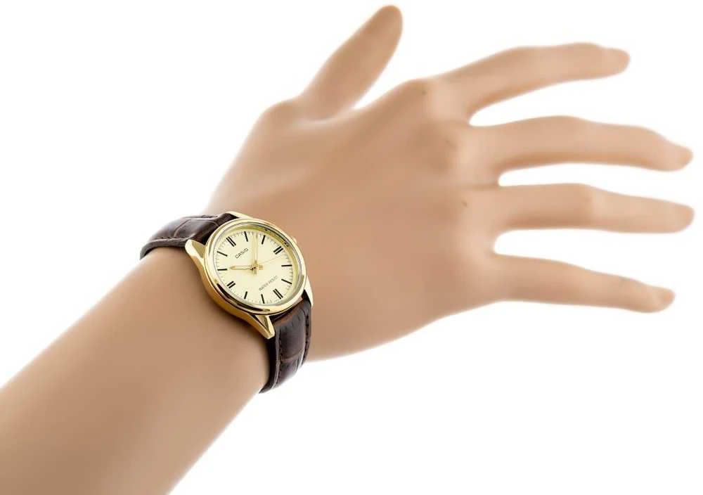 CASIO LTP-V005GL 9A moteriškas laikrodis (zd582a) + dėžutė