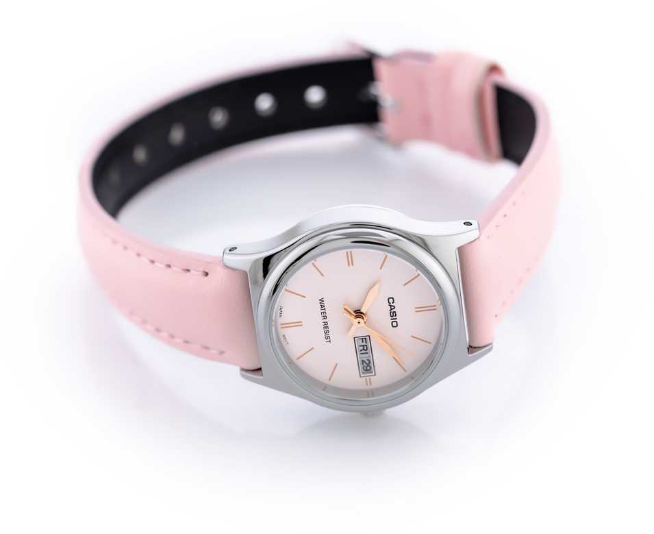Laikrodis moterims CASIO LTP-V006L-4B (zd576c) + dėžutė