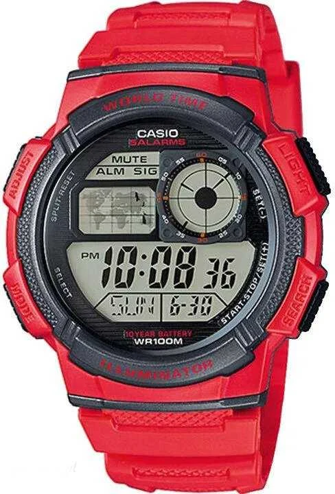 VYRIŠKAS LAIKRODIS CASIO AE-1000W 4AV (zd073c) - WORLD TIME