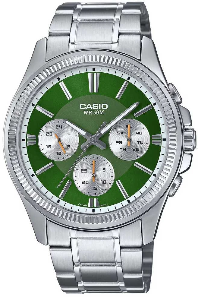 Vyriškas laikrodis CASIO MTP-1375D-3AVDF (zd112f) + BOX