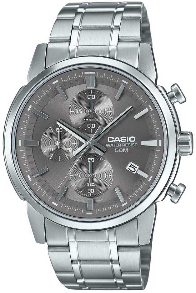 Casio MTP-E510D-8A vyriškas laikrodis + dėžutė