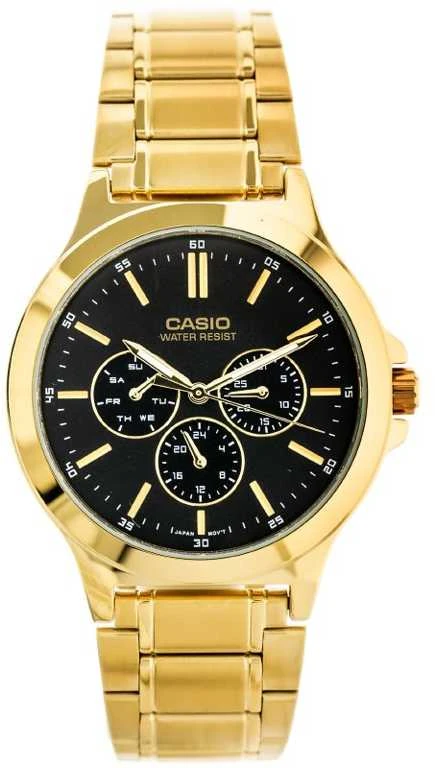 Laikrodis CASIO MTP-V300G 1A MEN'S WATCH (zd091b) + BOX