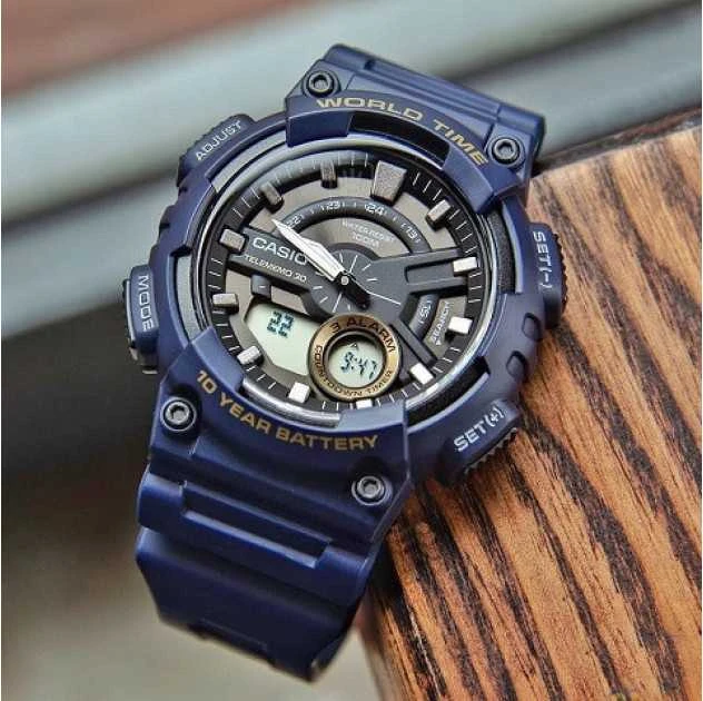 Laikrodis Casio Sport AEQ-110W-2AVEF + BOX