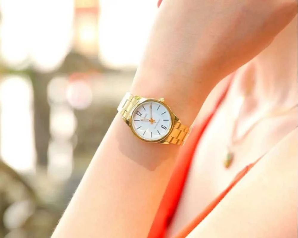 Casio Moteriškas LTP-V005G-7B laikrodis + dėžutė