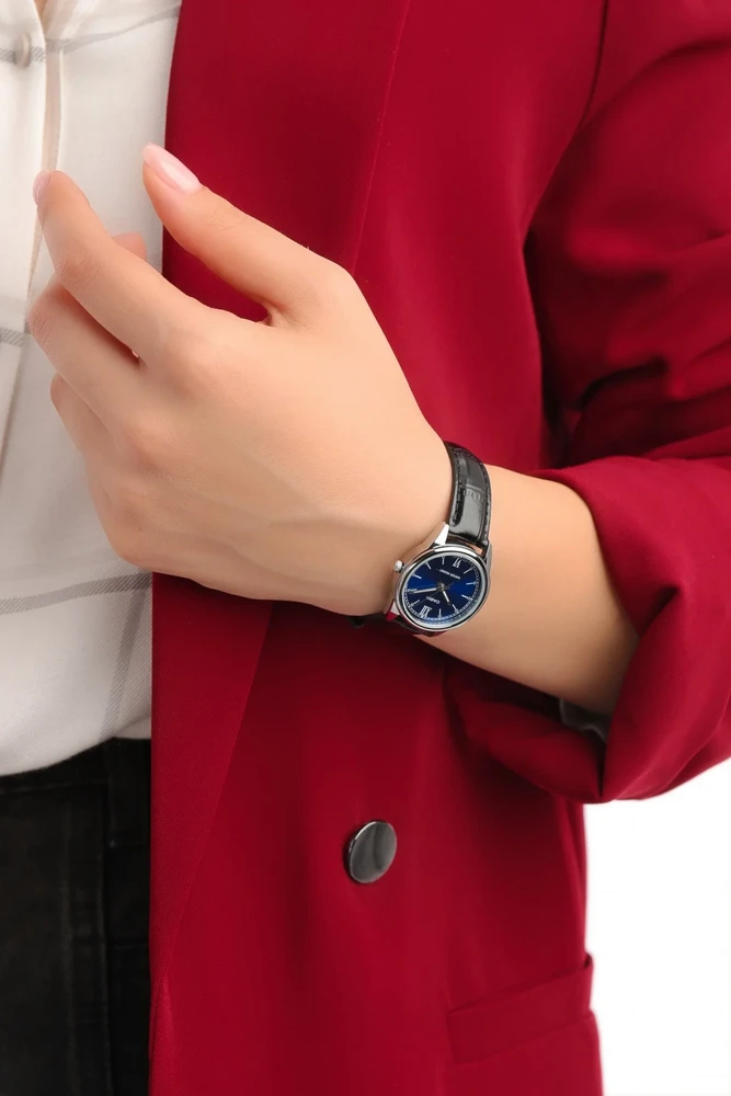 Laikrodis Damski Casio Collection LTP-V005L-2B (zd582f) + DĖŽUTĖ